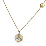 ZP916-A Pendant in 14k Gold with Diamonds