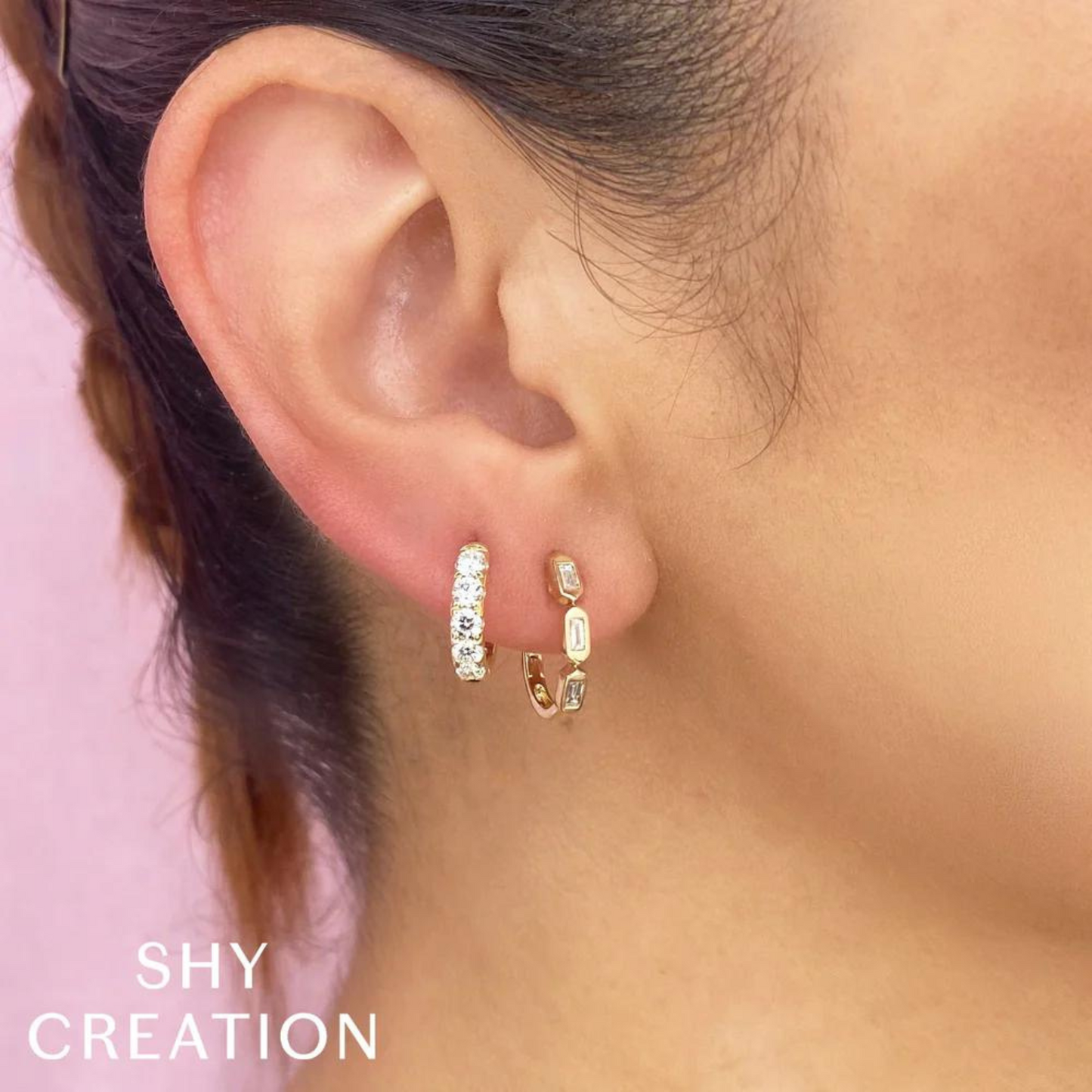 baguette bliss earrings