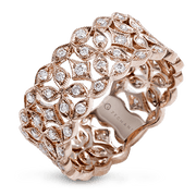 ZR1294 Right Hand Ring in 14k Gold with Diamonds