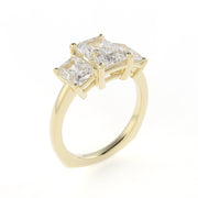 3-Stone Radiant Cut Ring - Timeless Elegance