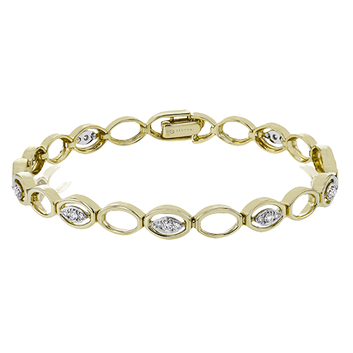 ZB845 Bracelet in 14k Gold with Diamonds