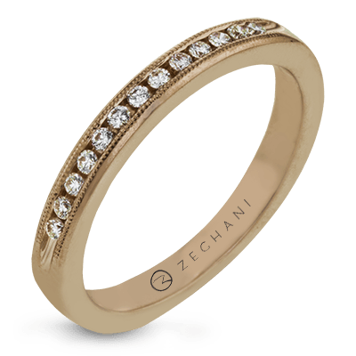 ZR41 Anniversary Ring in 14k Gold with Diamonds