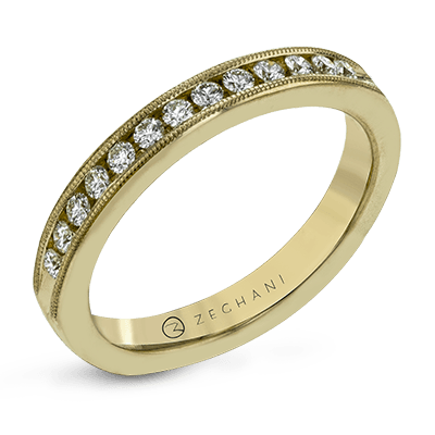 ZR43 Anniversary Ring in 14k Gold with Diamonds