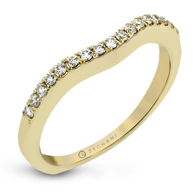 ZR436 Anniversary Ring in 14k Gold with Diamonds