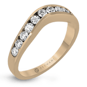 ZR402 Anniversary Ring in 14k Gold with Diamonds