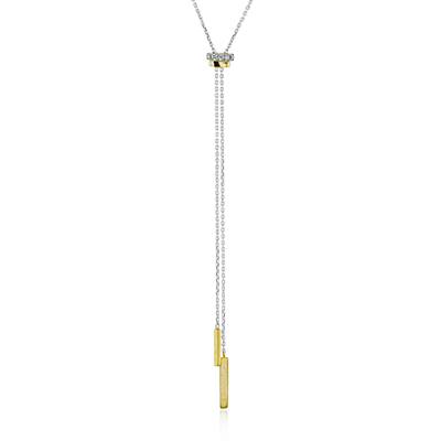 ZP984 Necklace in 14k Gold with Diamonds