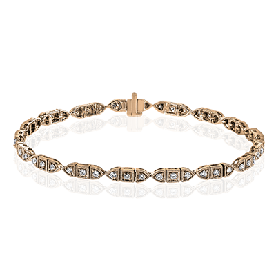 ZB243-A Bracelet in 14k Gold with Diamonds