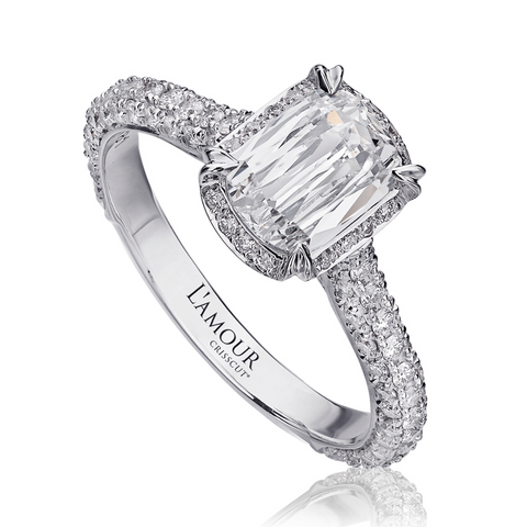 LAmour Crisscut® Diamond Engagement Ring