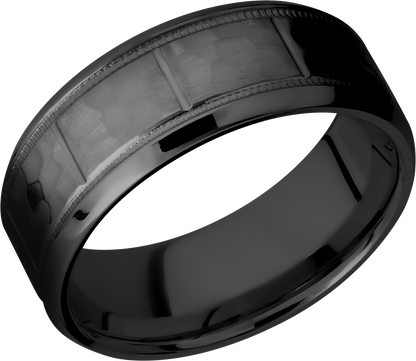 Zirconium 8mm band