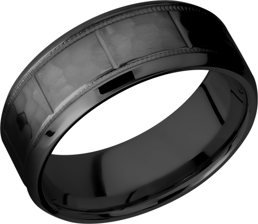 Zirconium 8mm band