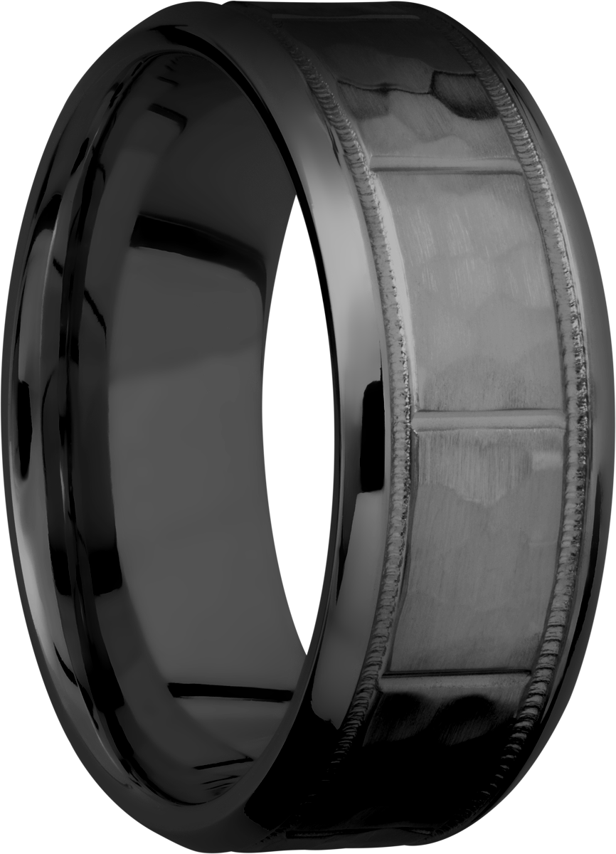 zirconium 8mm band