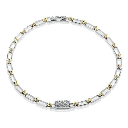 ZB835 Bracelet in 14k Gold with Diamonds