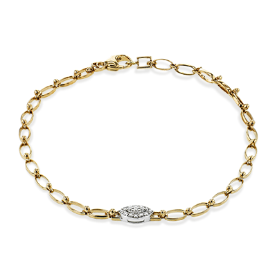 ZB841 Bracelet in 14k Gold with Diamonds