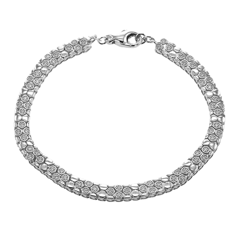 ZB854 Bracelet in 14k Gold with Diamonds
