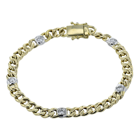 ZB862 Bracelet in 14k Gold with Diamonds