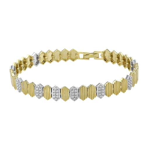 ZB868 Bracelet in 14k Gold with Diamonds