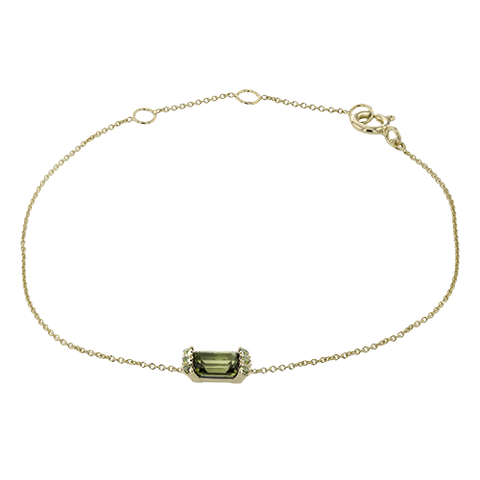 ZB895-Y Color Bracelet in 14k Gold with Diamonds