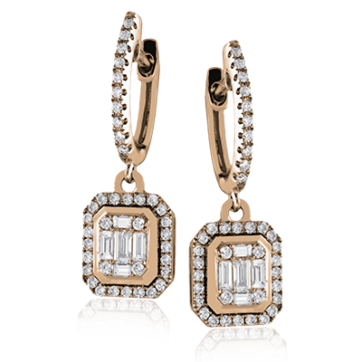ZE542 Earring in 14k Gold with Diamonds