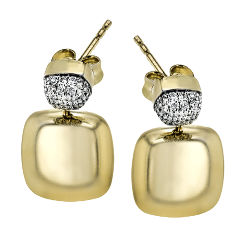 ZE715 Earring in 14k Gold with Diamonds