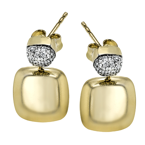 ZE715 Earring in 14k Gold with Diamonds