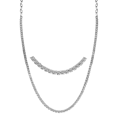 ZN119 Necklace in 14k Gold with Diamonds