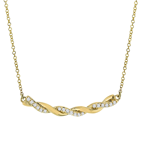 ZP1164-Y Pendant in 14k Gold with Diamonds