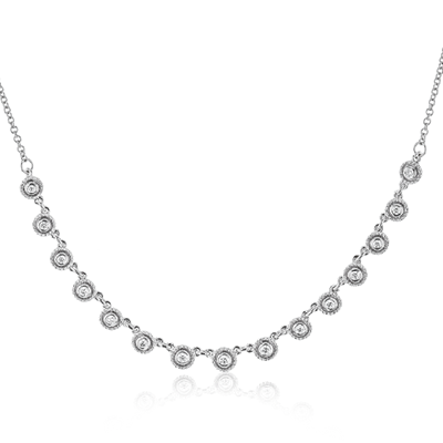 ZP1180 Necklace in 14k Gold with Diamonds