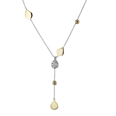 ZP1203 Necklace in 14k Gold with Diamonds