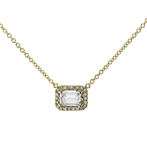 ZP991-Y Pendant in 14k Gold with Diamonds