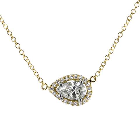 ZP992-Y Pendant in 14k Gold with Diamonds