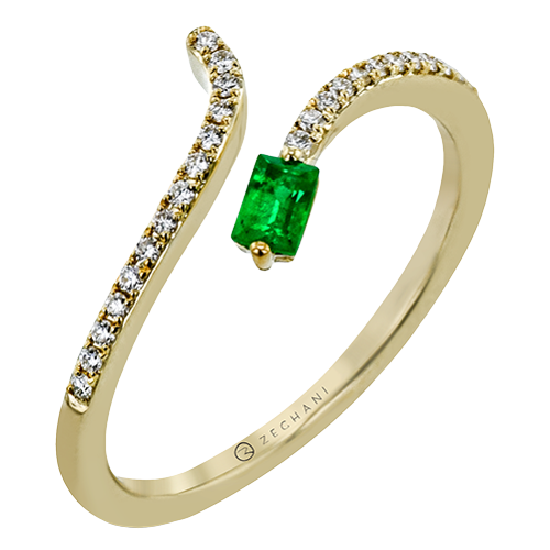 ZR2127-Y Right Hand Ring in 14k Gold with Diamonds