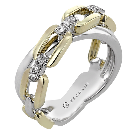 ZR2409 Right Hand Ring in 14k Gold with Diamonds
