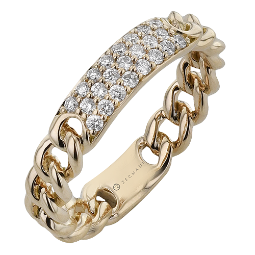 ZR2427 Right Hand Ring in 14k Gold with Diamonds