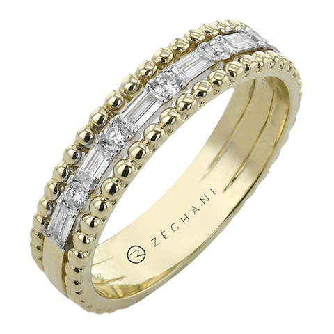ZR2453 Right Hand Ring in 14k Gold with Diamonds