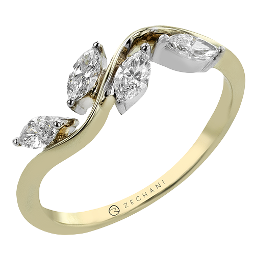 ZR2490 Right Hand Ring in 14k Gold