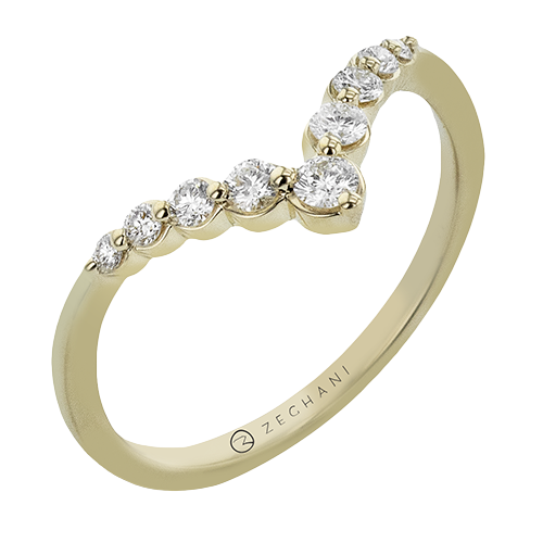 ZR2496-Y Right Hand Ring in 14k Gold with Diamonds