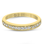 ZR31 Anniversary Ring in 14k Gold with Diamonds