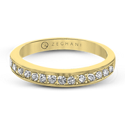 ZR32 Anniversary Ring in 14k Gold with Diamonds