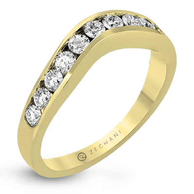 ZR402 Anniversary Ring in 14k Gold with Diamonds