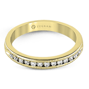 ZR42 Anniversary Ring in 14k Gold with Diamonds