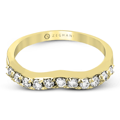 ZR437 Anniversary Ring in 14k Gold with Diamonds
