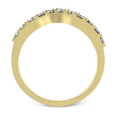 ZR437 Anniversary Ring in 14k Gold with Diamonds