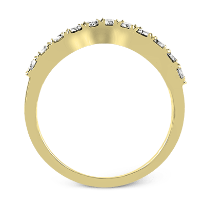 ZR438 Anniversary Ring in 14k Gold with Diamonds