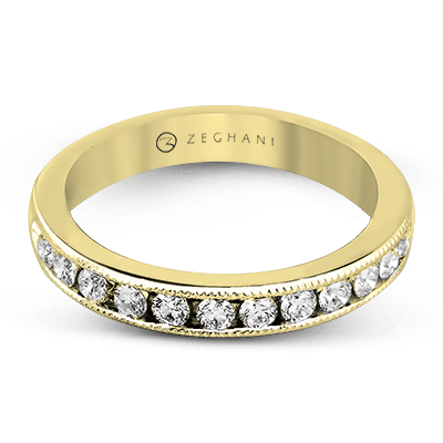 ZR45 Anniversary Ring in 14k Gold with Diamonds