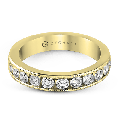 ZR47 Anniversary Ring in 14k Gold with Diamonds