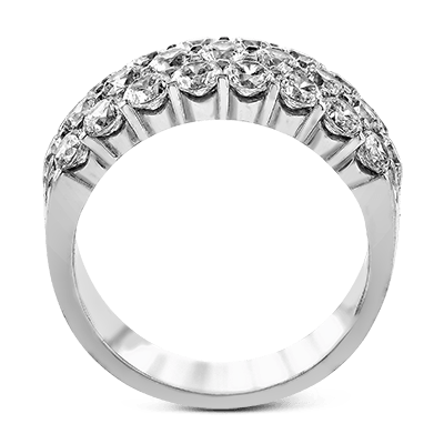 ZR489 Anniversary Ring in 14k Gold with Diamonds