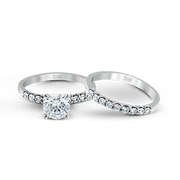 ZR95 Wedding Set in 14k Gold with Diamonds