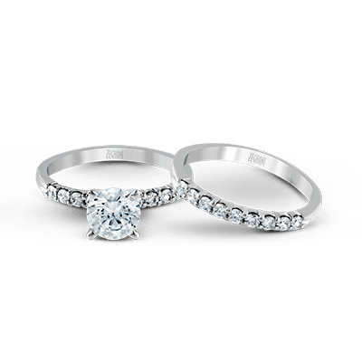 ZR95 Wedding Set in 14k Gold with Diamonds