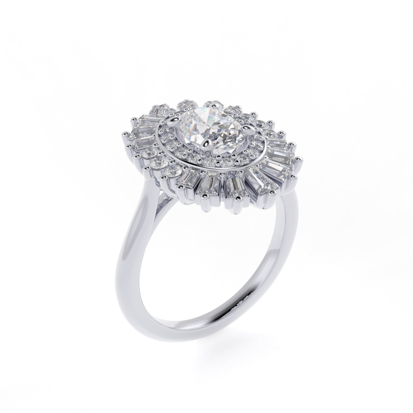 ballerina engagement ring - seven oaks jewelers