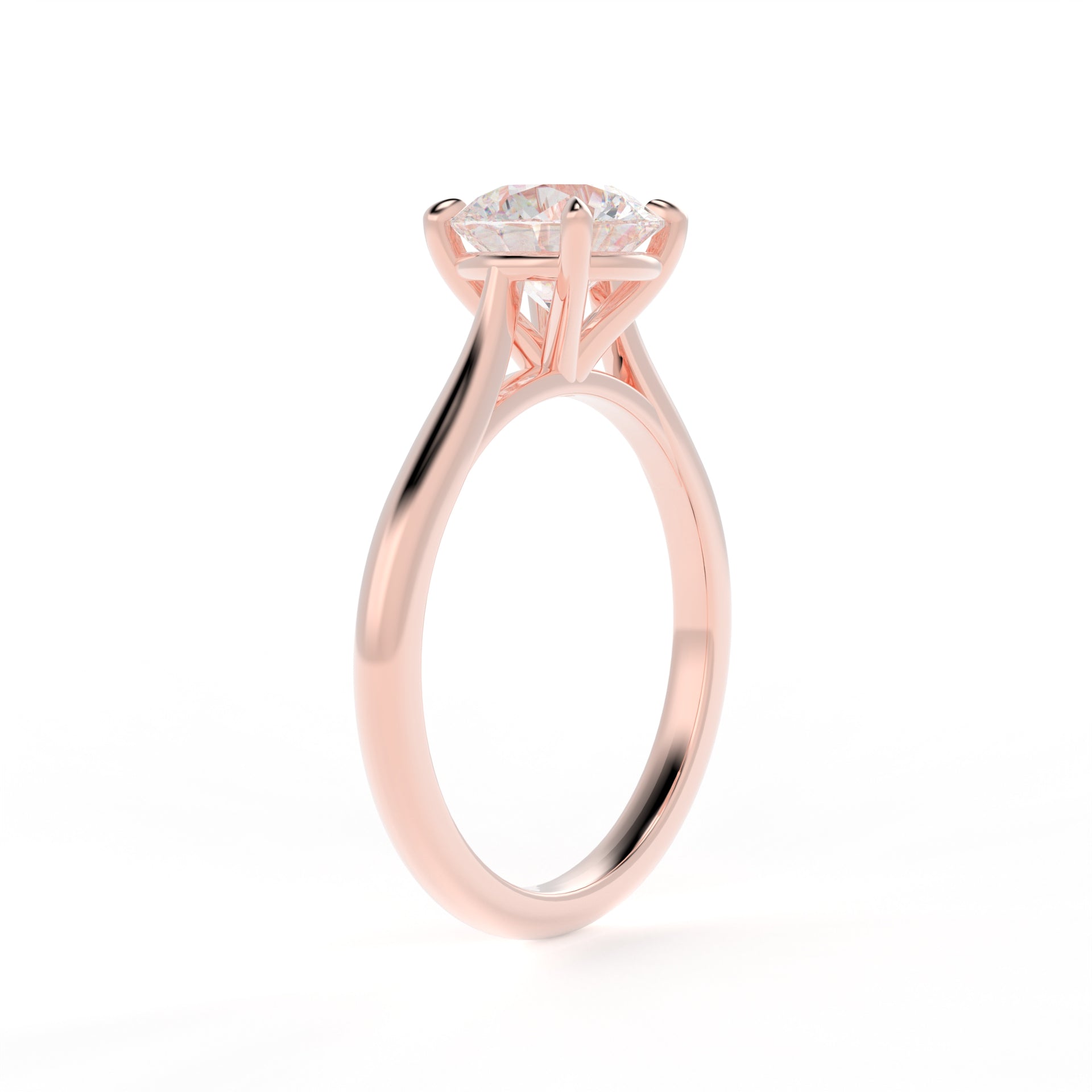 The Jennifer Solitaire - Seven Oaks Jewelers